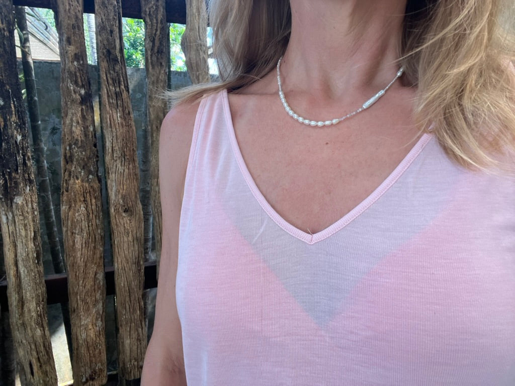 Opal Pearl necklace