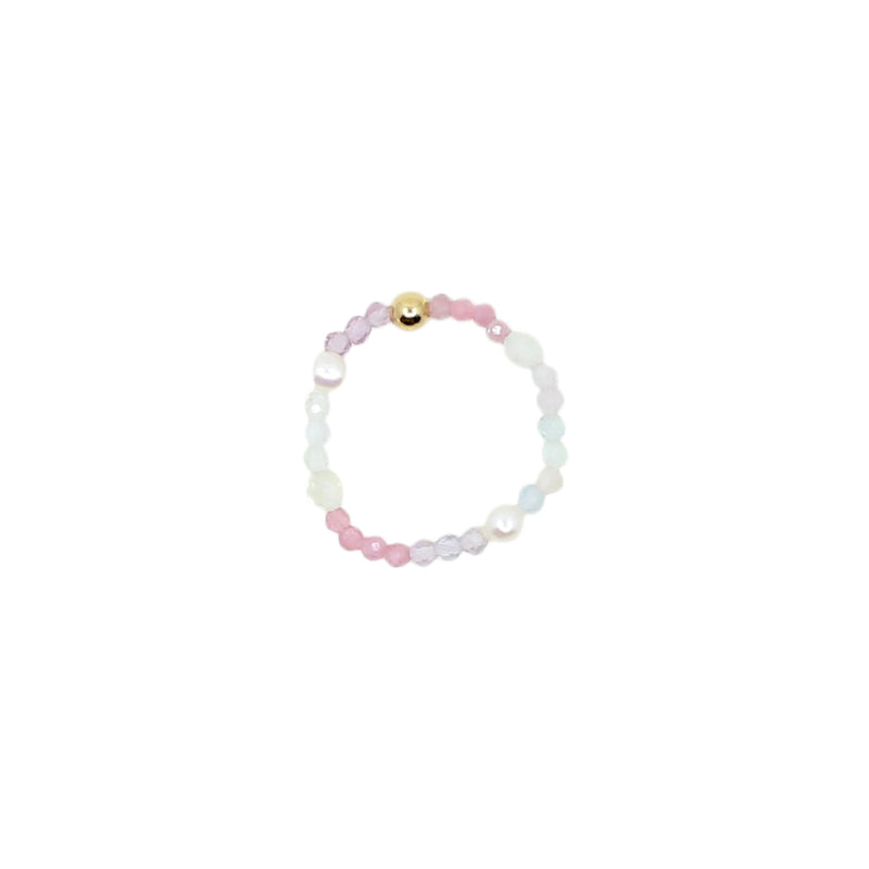 Pink and blue pastel