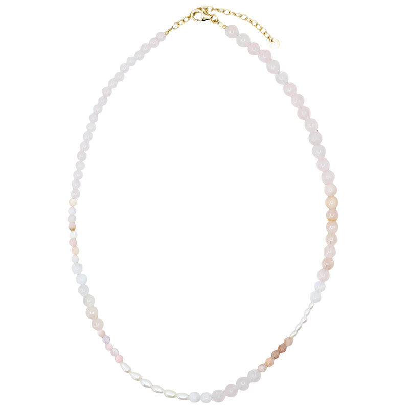 Rose and Sun Necklace